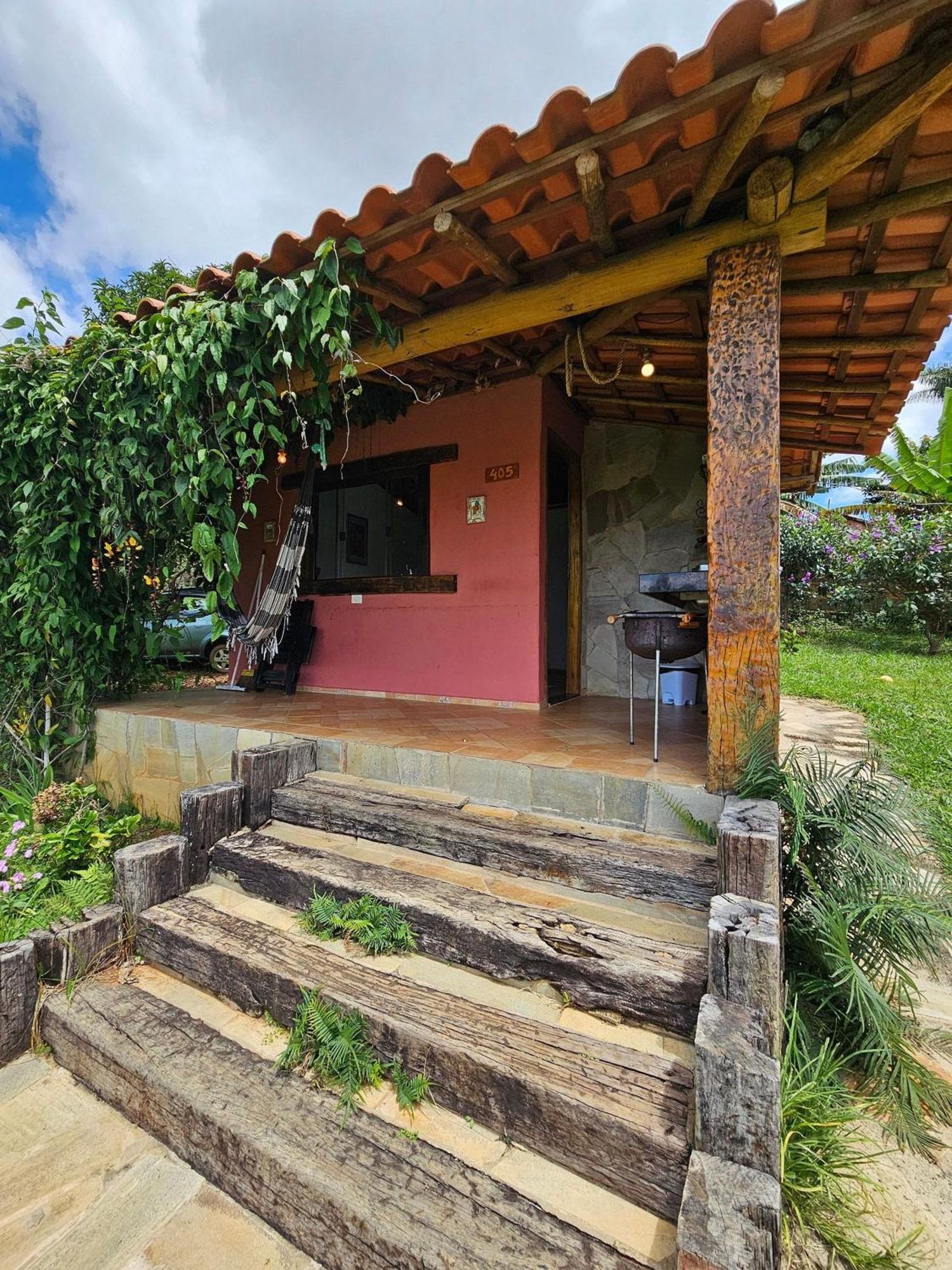 Chales Vila Carrancas - Unidade Centro エクステリア 写真
