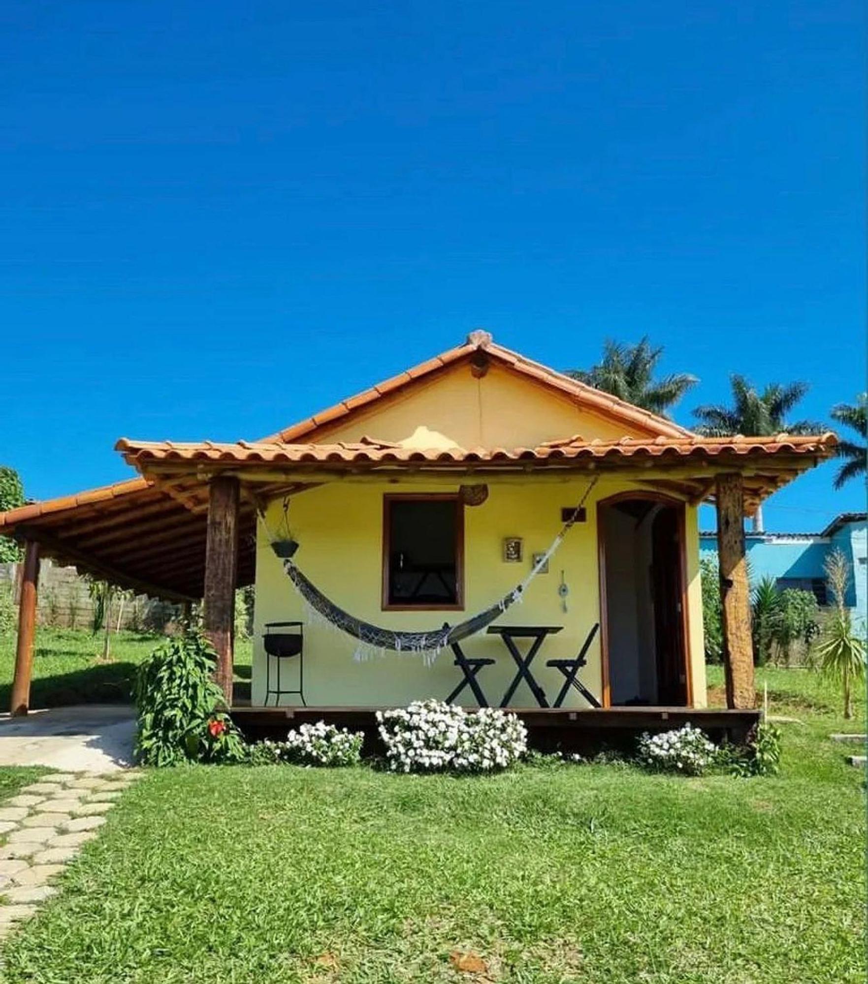 Chales Vila Carrancas - Unidade Centro エクステリア 写真